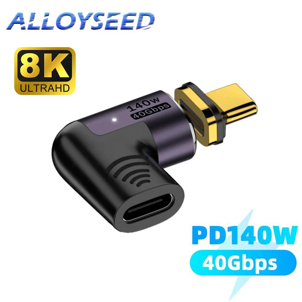 5A 140W ׳ƽ  USB c-type C 40Gbps   ڼ  ̺ Ŀ, 8K @ 120Hz  c 